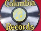 Columbia Records Sign Porcelain Ltd Ed Retired Advertising Records Free Shipping