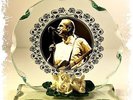 Francis Rossi Status Quo Round glass Creative Plaque Limited Edition #8
