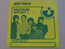 DEEP PURPLE hallelujah 1969 HARVEST 006-90510 NL 7