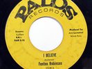 FENTON ROBINSON-I BELIEVE ON PALOS R&B NORTHERN 45-HEAR