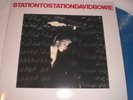 DAVID BOWIE STATION TO STATION  LP BLUE COLORED VINYL