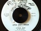RARE DOO WOP LYNN DEE & THE STATICS Little Girl's Dream MANTIS 45 VG++ HEAR