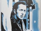 Joe Strummer The Clash Original Canvas Hand Painting Punk New Wave Signed