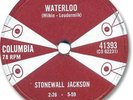 1959 STONEWALL JACKSON Country 78 RPM Record. Waterloo