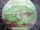METALLICA RIDE THE LIGHTNING RARE GREEN PROMO PIC DISC VINYL (Thrash/Metal/Rock)