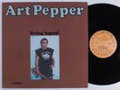 ART PEPPER Living Legend CONTEMPORARY LP NM/VG++