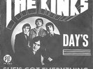 THE KINKS 45 DAYS+PS HOLLAND RARE