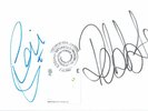 Robbie Williams & Geri Halliwell Hand Signed Autographed First Day Cover