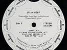 WLP - URIAH HEEP - 'S/T' US LP - 1970 MERCURY - White Label Promo PROTO METAL