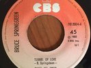 BRUCE SPRINGSTEEN - Tunnel Of Love / Valentine's Day - COSTA RICA 45 PROMO