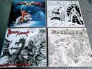 Black Knight Valhalla Final Axe Ivory Tiger Reissues Vinyl LP Heavy Metal NM++++