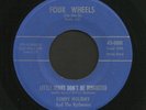 Rare Indiana Country Bop Rockabilly 45   Kenny Holiday   Four Wheels   Listen