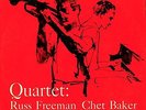 CHET BAKER & RUSS FREEMAN Quartet ORIGINAL 1957 LP WORLD PACIFIC 1232 DG M-