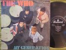THE WHO, MY GENERATION, LP 1965 RARE ORIGINAL SOUTH AFRICA G+/VG LAMINATED/SL