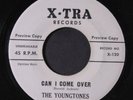 YOUNGTONES: Can I Come Over / Gonna Get Together Again 45 (dj)