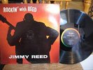 JIMMY REED - ROCKIN' WITH REED KILLER BLUES LP ON VEE JAY LP-1008