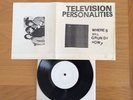 TELEVISION PERSONALITIES Where's Bill Grundy Now? *WHITE LABEL / DIY PUNK SLEEVE