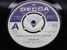 TOOMORROW - I COULD NEVER LIVE WITHOUT YOUR LOVE / ROLL LIKE THE RIVER - EX+