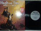 HIGH ON FIRE  snakes for the divine  LP  2010  + CD  +  POSTER