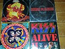 KISS Rock And Roll Over, Kiss Alive II, The Originals & Double-Platinum - 4 LPs