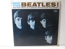THE BEATLES Meet The Beatles LP 1964 Capitol 2nd Press MONO VG+