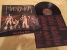 MANOWAR 'Into Glory Ride' LP Iron Maiden Dio Black Sabbath Metallica Priest