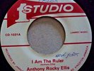 ANTHONY ROCKY ELLIS I Am The Ruler/Ruler Version  STUDIO ONE