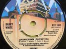 Barry White - September When I First Met You - BTC-1045 - Rare Ex Condition