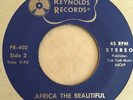 ROLAND HAYES   Africa The Beautiful   REYNOLDS spiritual jazz soul. Bay Area 45.