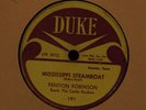 RARE-ORIGINAL BLUES-DUKE RECORDS 191-FENTION ROBINSON-MISSISSIPPI STEAMBOAT-78