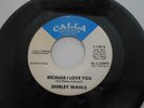 RARE Northern Soul 45, Shirley Wahls, Because I Love You, I Don't Know, Calla