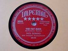 78 rpm FATS DOMINO The Fat Man b/w Detroit City Blues IMPERIAL 5058
