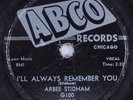 Blues 78 ARBEE STIDHAM I'll Always Remember You ABCO HEAR