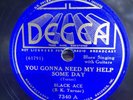 Decca 7340 Black Ace WHISKEY AND WOMEN 78 rpm E-/E 1937 guitar DALLAS