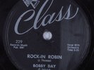 Rock & Roll 78 BOBBY DAY Rock-In Robin CLASS HEAR