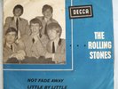 ROLLING STONES-NOT FADE AWAY-RARE SOUTH AFRICA PS-45-7 SINGLE-EXCELLENT VINYL