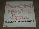 RUSTY P THE TOE JAMMER Breakdown New York Style 12