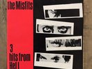 MISFITS-3 HITS FROM HELL 1ST 45 1981 PUNK KBD NECROS NEGATIVE APPROACH THE MAD