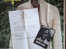 SIGNED JIMMY CLIFF PICTURES, POTTER AND FAN CLUB LETTER