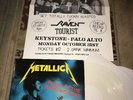 METALLICA NIGHT OF THE BANGING HEAD LIVE 1983 2LP White Vinyl POSTER New