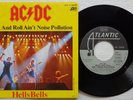 AC/DC 'Rock And Roll Ain't Noise Pollution' 1980 German PROMO 7