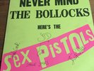 Sex Pistols  - Never Mind The Bollocks SIGNED by John, Sid, Steve & Paul
