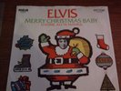 Elvis Presley, Merry Christmas Baby, Pic sleeve & Rec, vg+, M-