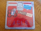 THE EAGLES Live LP Embossed gatefold cover Hype sticker SEALED Classic Rock