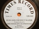 Hubert Porter Jamaican Calypsonians-Rum And Coconut Water Times 1005 78 Calypso