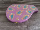 Prince VERY RARE 1991 Diamonds and Pearls Paisley Wooden Shaped Box Ltd Edition