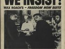 Max Roach We Insist  Max Roach's Freedom Now Suite USA vinyl LP album record