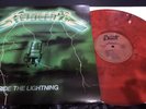 Metallica Ride The Lightning Red/black Vinyl Lp. Green Bennet Cover