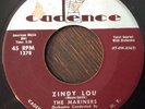 The Mariners, Zindy Lou 45, POPCORN Soul Exotica Cadence