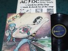 AC/DC Dirty Deeds Done Dirt Cheap LP Australia Albert Blue Roo w Rare Insert